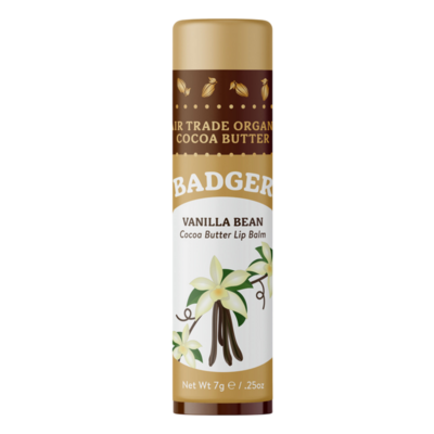 Badger - Vanilla Bean Cocoa Butter Lip Balm