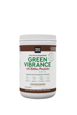 Vibrant Health - Green Vibrance Chocolate Coconut