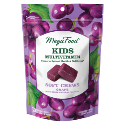 MegaFood - Kids Multi Soft Chew Grape