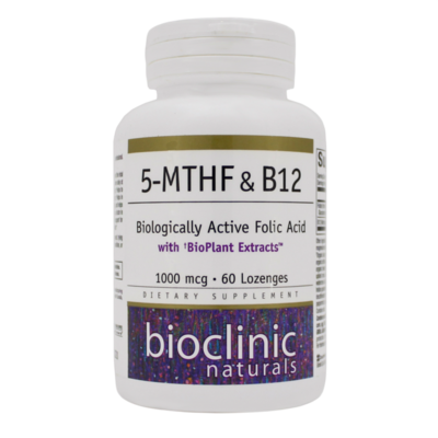 Bioclinic Naturals - 5-MTHF and B12
