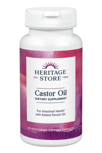 Heritage Store - Castor Oil Capsules 725mg