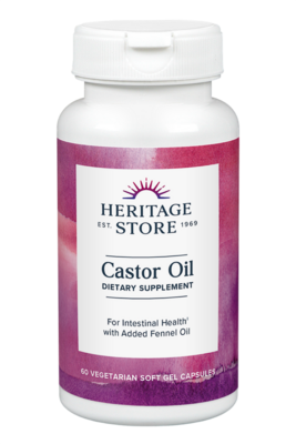 Heritage Store - Castor Oil Capsules 725mg