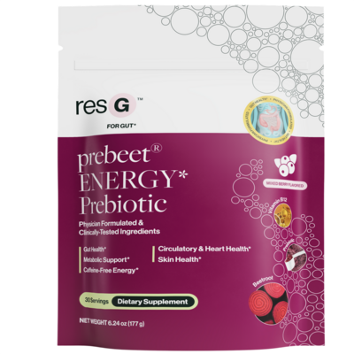 Resbiotic Nutrition - PRO resG prebeet ENERGY Prebiotic 2-Pack of 177 Grams