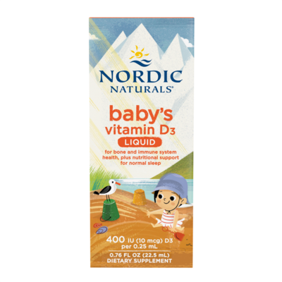 Nordic Naturals - Baby's Vitamin D3 Liquid