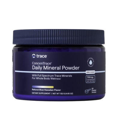Trace Minerals Research - ConcenTrace Daily Mineral Powder - Blue Hawaiian
