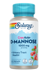 Solaray - D-Mannose with CranActin Cranberry Extract