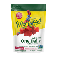 MegaFood - Women's One Daily Multivitamin Soft Chews - Mixed Berry Flavor