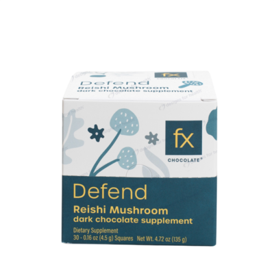 Fx Chocolate - FX Defend, Reishi Mushroom Dark Chocolate Supplement