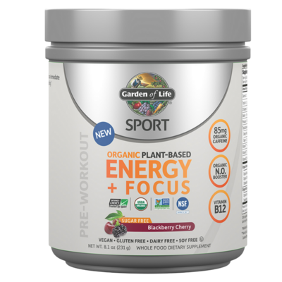 Garden of Life Sport - SPORT Organic Energy + Focus SF Blackberry Cherry