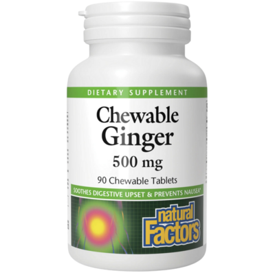 Natural Factors - Chewable Ginger