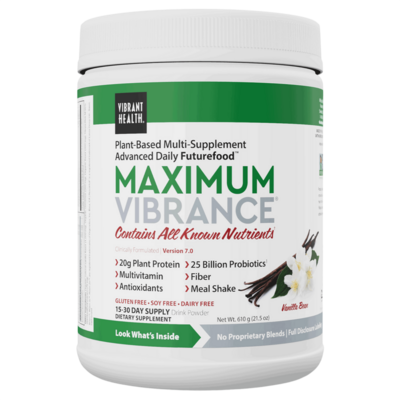 Vibrant Health - Maximum Vibrance Vanilla Bean