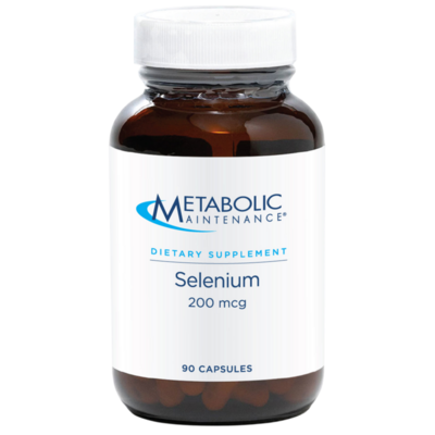 Metabolic Maintenance - Selenium 200mcg — Metabolic Maintenance supplement