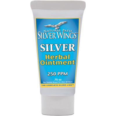 Natural Path Silver Wings - Colloidal Silver 250PPM Herbal Ointment