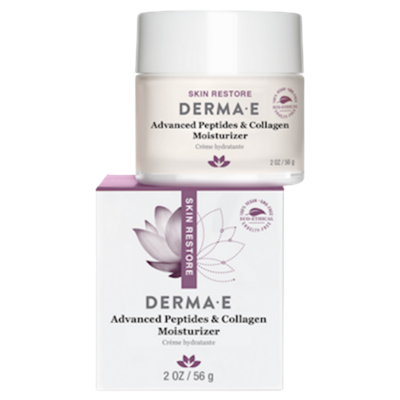 DermaE Natural Bodycare - Advanced Peptides & Collagen Moisturizer