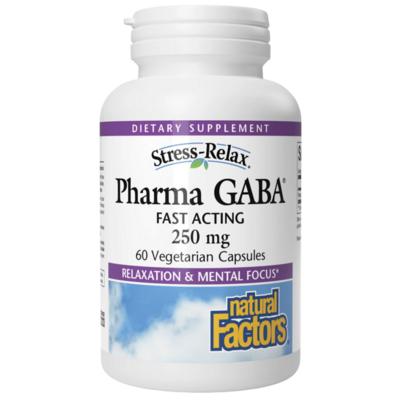 Natural Factors - Pharma Gaba 250mg