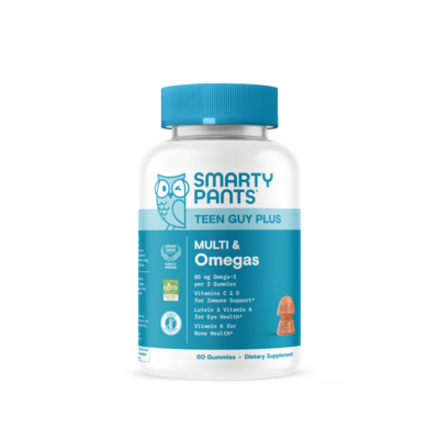 SmartyPants Vitamins - Teen Guy Plus Multi & Omegas