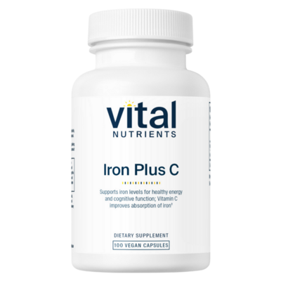 Vital Nutrients - Iron Plus C — Vital Nutrients supplement