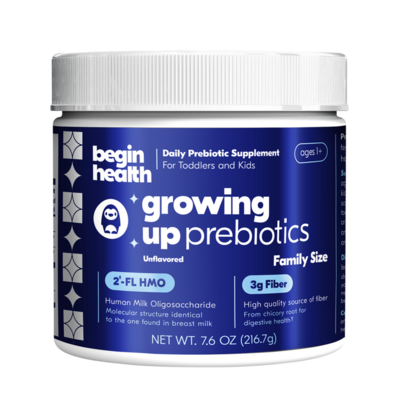 Begin Health - Growing Up Prebiotics Family Jar