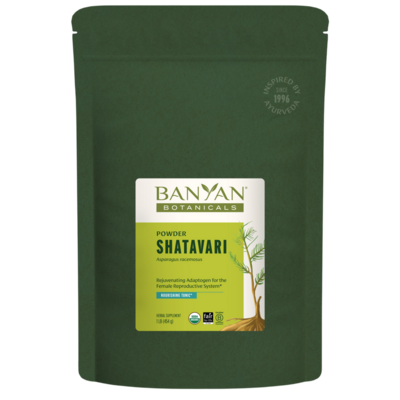 Banyan Botanicals - Shatavari Root Powder, Organic