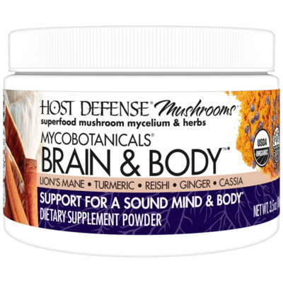 Host Defense - MycoBotanicals® Brain & Body™ Powder