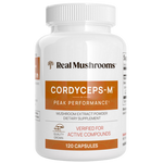 Real Mushrooms - Cordyceps Mushroom Extract Capsules — Real Mushrooms supplement - view 2