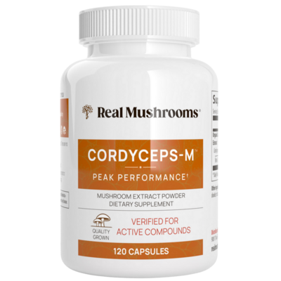 Real Mushrooms - Cordyceps Mushroom Extract Capsules