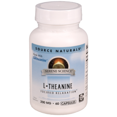 Source Naturals - L-Theanine 200mg