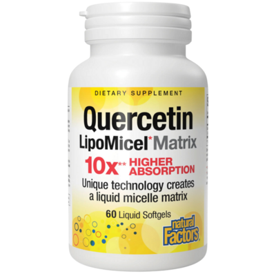 Natural Factors - Quercetin LipoMicel Matrix