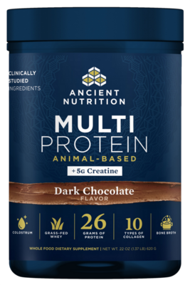 Ancient Nutrition - Multi Protein + Creatine - Dark Chocolate