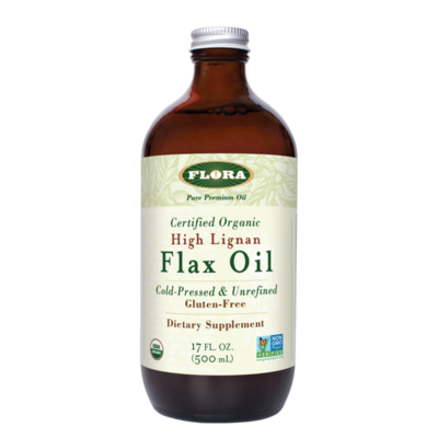 Flora - High Lignan Flax Oil Certified Organic