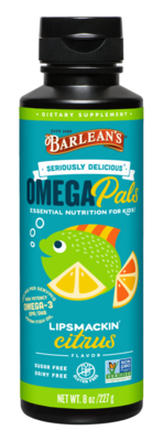 Barlean's Organic Oils - Omega Pals Lipsmackin' Citrus