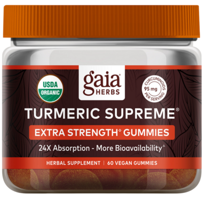 Gaia Herbs - Turmeric Supreme Extra Strength Gummies