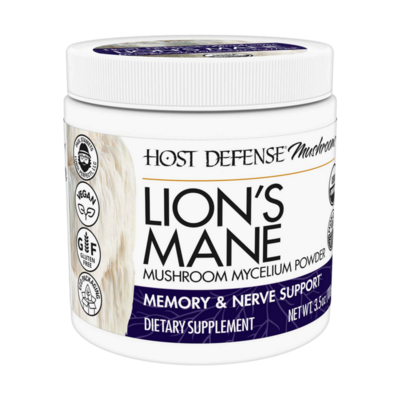 Host Defense - Lion's Mane Mushroom Mycelium Powder