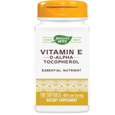 Nature's Way - Vitamin E D-Alpha Tocopherol — Nature's Way supplement