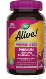 Nature's Way - Alive Womens 50+ Premium Gummy Multi-Vitamin — Nature's Way supplement — view 2