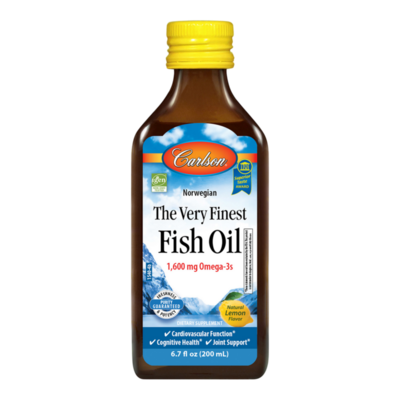 Carlson Labs - The Very Finest Fish Oil™ Liquid - Lemon