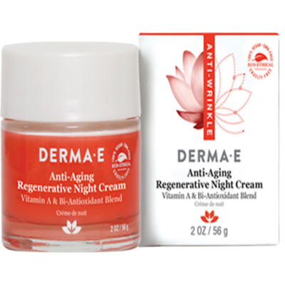 DermaE Natural Bodycare - Anti Aging Regenerative Night Cream