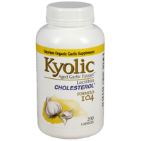 Wakunaga - Kyolic Aged Garlic Extract Formula 104 - Cholesterol
