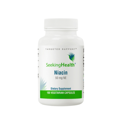 Seeking Health - Niacin 50mg Capsules