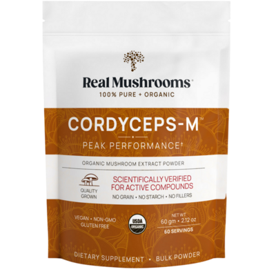 Real Mushrooms - Cordyceps Mushroom Extract Powder
