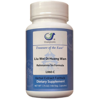 Treasure of the East - Liu Wei Di Huang Wan Capsules - Rehmanni