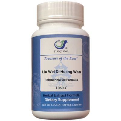 Treasure of the East - Liu Wei Di Huang Wan Capsules - Rehmanni