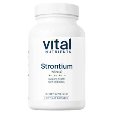 Vital Nutrients - Strontium (Citrate) — Vital Nutrients supplement