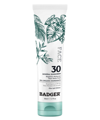 Badger - SPF 30 Face Mineral Sunscreen