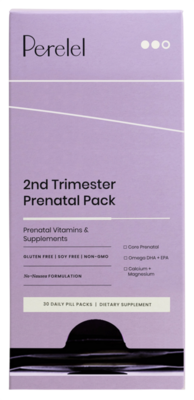 Perelel - 2nd Trimester Prenatal Pack