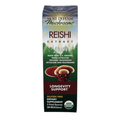 Host Defense - Reishi Extract- Longevity Support