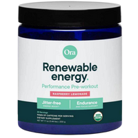 Ora Organic - Renewable Energy: Pre-Workout Powder - Raspberry Lemonade