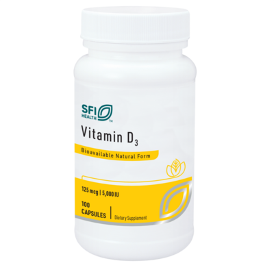 Klaire Labs/SFI Health - Vitamin D3 5000IU — Klaire Labs/SFI Health supplement