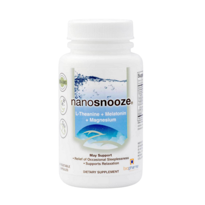 BioPharma Scientific - Nanosnooze - Melatonin + Magnesium + L-Theanine