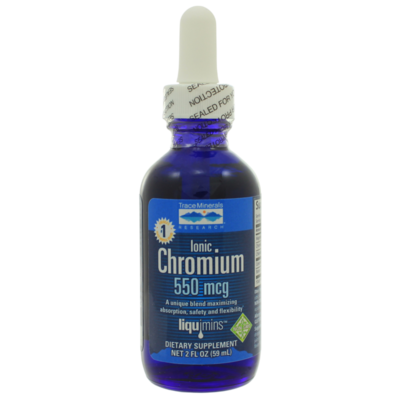 Trace Minerals Research - Liquid Ionic Chromium 550mcg